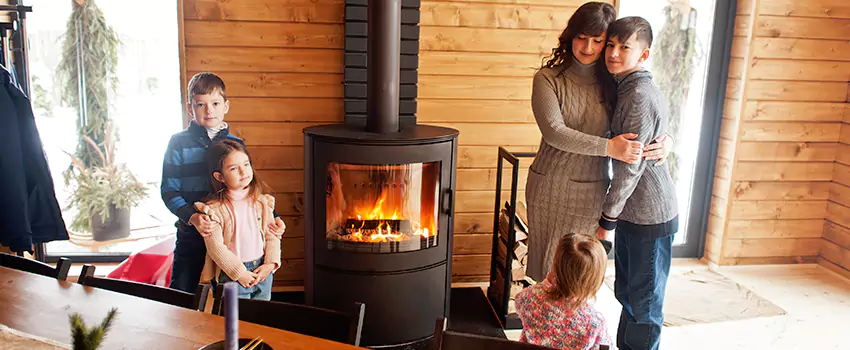 Morso Cast Iron Fireplace Insert Installation in Groveton, Virginia