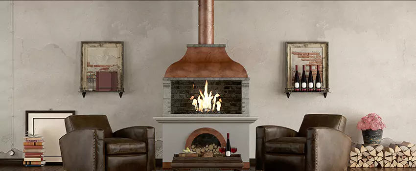 Thelin Hearth Products Providence Pellet Insert Fireplace Installation in Groveton, VA